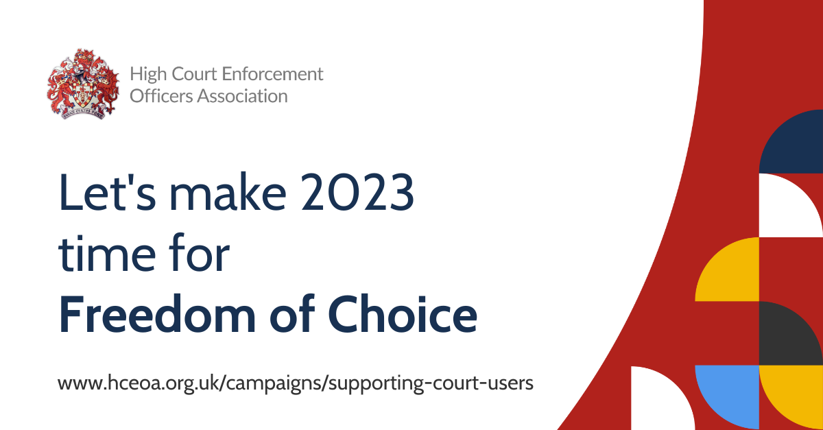 New survey and report show court users calling for 2023 as the year to make freedom of choice a reality